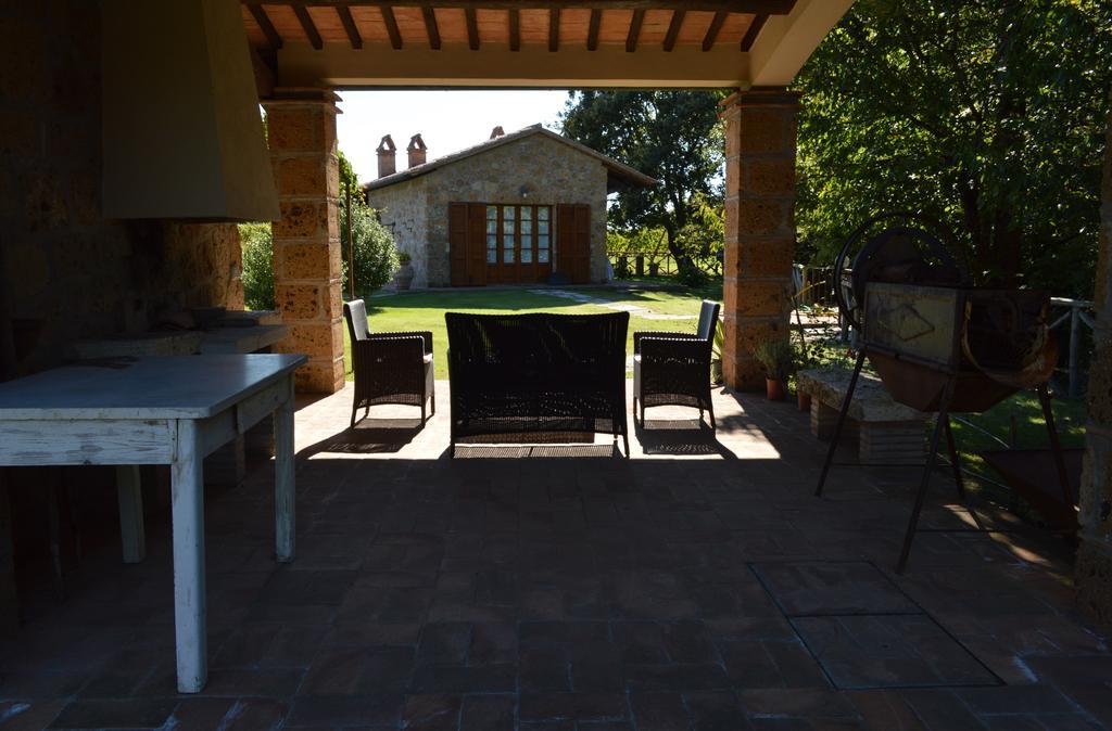 Agriturismo Eco-Bio Villa Vacasio Pitigliano Exteriér fotografie