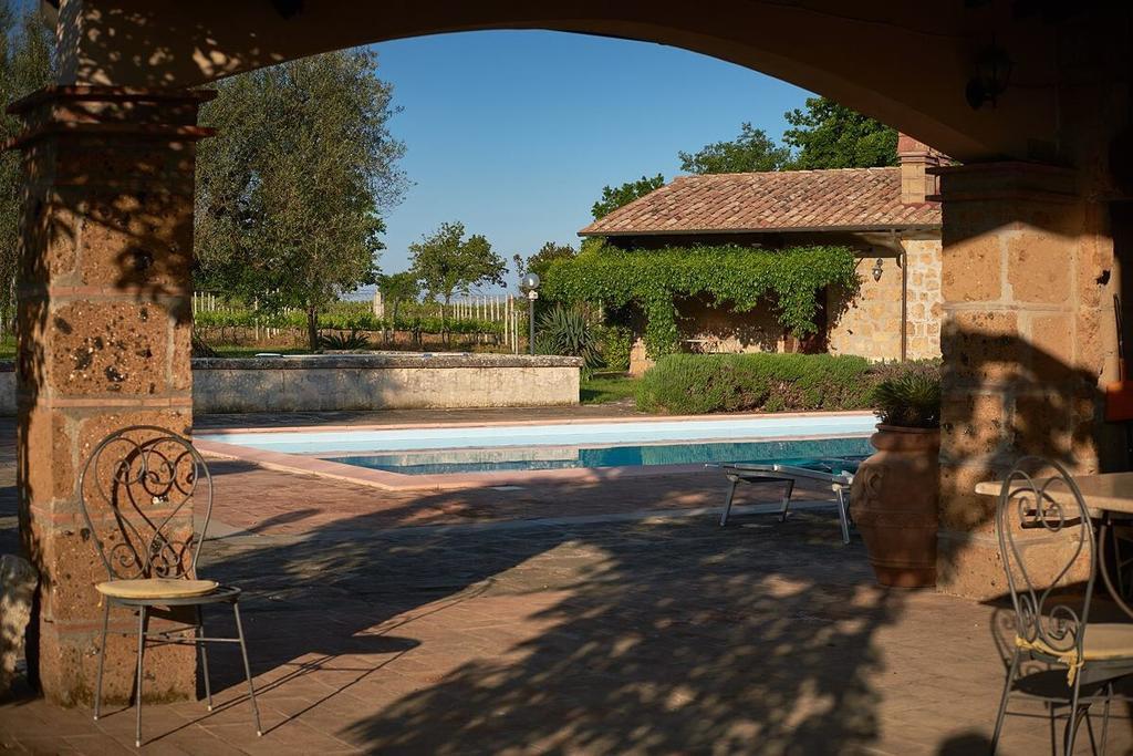 Agriturismo Eco-Bio Villa Vacasio Pitigliano Exteriér fotografie