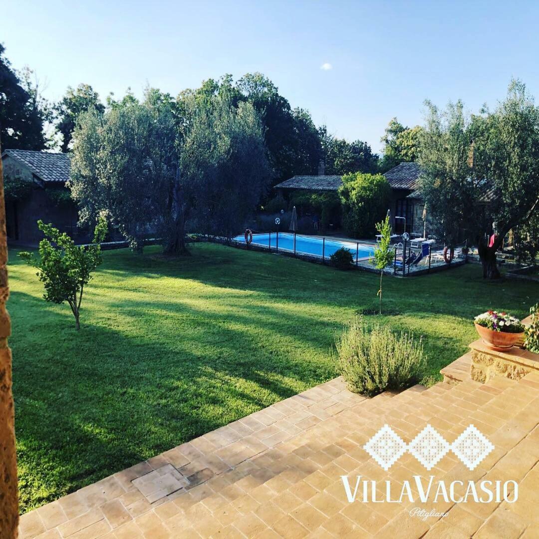 Agriturismo Eco-Bio Villa Vacasio Pitigliano Exteriér fotografie